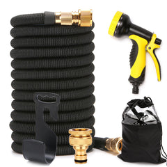Expandable Garden EU/US Hose Durable Flexible Lightweight Water Spray