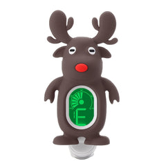 Cartoon ELK Shape LCD Display Rotatable Clip-on Digital Tuner for Erhu / Guzheng / Pipa / Guitar / Bass / Violin / Ukulele