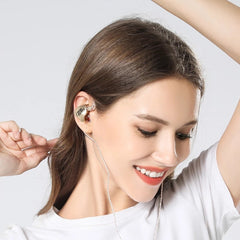Upgrade Bass Earphones In-ear Dynamic Earphone Hi-Fi DJ Earbud Earplug With 2Pin 0.78mm Connector Detachable Cable