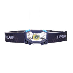 650LM XPE+2* LED 5 Modes Headlamp 950mAh Battery USB Interface Motion Sensor LED Headlamp