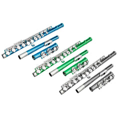 16 Holes C Key Flute Copper 67cm with Cloth Screwdriver Gloves Bag