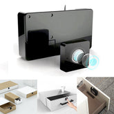 Portable Automatic Intelligent Fingerprint Cabinet Lock USB Rechargeable Luggage Suitcase Padlock 360 Degree Upgrade Chip Fast Recognition