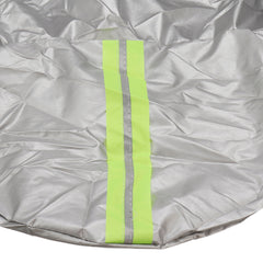 210T Universal Car Cover Waterproof Dust-proof UV Resistant Auto Protection with Side Zipper