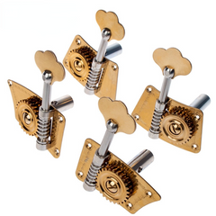 Upright Bass Single Tuner Machine Pegs Brass Material 4/4 3/4 Double Tuning SET