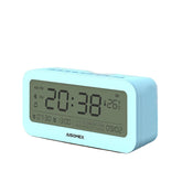 Bluetooth Speaker LED Screen Alarm Clock Day Demperature Display 3 Mode Night Light Outdoor Stereo Subwoofer