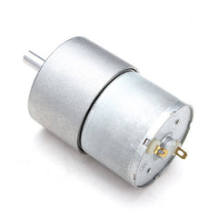 4Pcs 12V 130RPM DC Metal Gear Reducer Motor High Torque DC Gear Motor