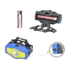 T6+COB 850LM Dual Light Source Cycling Headlamp 3Modes Rechargeable Bike Headlamp