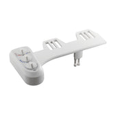 Smart Toilet Portable Bidet Attachment Seat Cover Sprayer Hot Cold Mixer Water Wash Cleaner Set for w/ Adjustable Pressure Switch Self Dual Nozzle