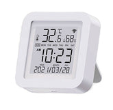 WIFI Wireless Temperature And Humidity Sensor Indoor Smart Digital Display Electronic Thermometer Works With Alexa And Google Home