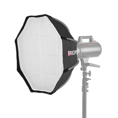 55cm Foldable 8-Pole Octagon Softbox with Soft Cloth Carrying Bag Bowens Mount for Studio Strobe Flash Light