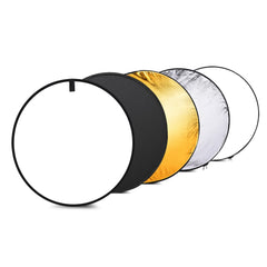 24" 60cm Disc 5 in 1 Multi Portable Collapsible Photography Studio Photo Light Reflector