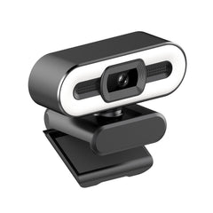 2K USB Plug and Play Webcam with Built in Microphone Light