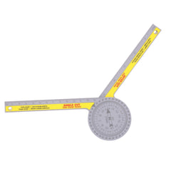 Miter Saw Protractor Angle Measuring Transfer Rule Gauge for Carpenters ABS Metric Ruler