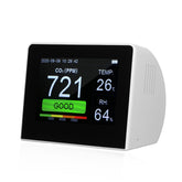 Desktop 3-in-1 Multifunctional Air Quality Detector CO2 Meter Tester 3.5-inch Digital Hygrothermograph