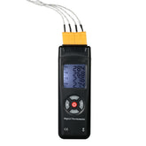 4-Channel K-Type Digital LCD Thermometer Thermocouple Sensor -50~1350°C/-58~2462°F Data Hold Function
