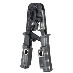 2 in 1 Wire Crimping and Testing Pliers RJ11 RJ12 RJ45 Cable Crimper Stripper Cutter Tester