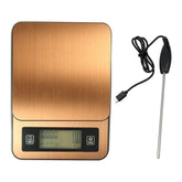 Timed Handmade Coffee Electronic Scale with Temperature Probe