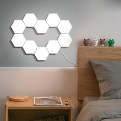 LED-Wall Touch Sensor Quantum Lamp Wall Light Home Decoration Modern Creative Honeycomb Modular Assembly Helios Adsorption