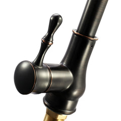 Pull Out ORB Single Connection Kitchen Tap Stud Installation Rotatable Sink Water Faucet