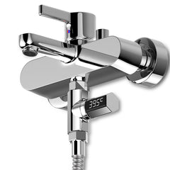 LED Shower Thermometer Digital Shower Celsius Temperature Display Shower Head