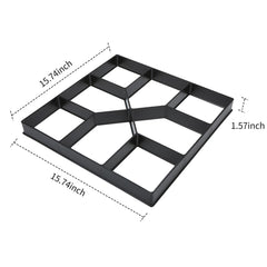 Paving Mould Square Brick Stone Road Path Maker Mould