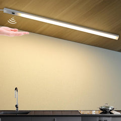 5V USB Powered Smart LED Kitchen Hand Sweep Sensor Lamp High Brightness Backlight for Cabinet Wardrobes Drawer 30/40/50 cm
