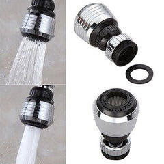 360 Rotate Faucet Kitchen Aerator Water Diffuser Bubbler Saving Filter Shower Head Nozzle Tap Connector