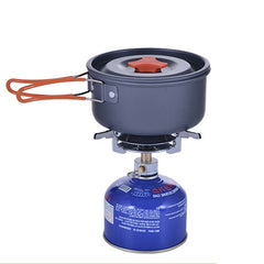 Portable Outdoor Camping Cooking Ultra light Gas Stove BBQ Picnic Stainless Steel Mini Foldable Hiking Gas Stoves Backpacking