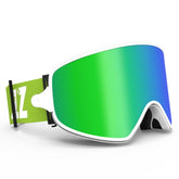 Ski 2in1 with Magnetic Lens for Night Anti-Fog UV400 Snowboard Men Women Glasses