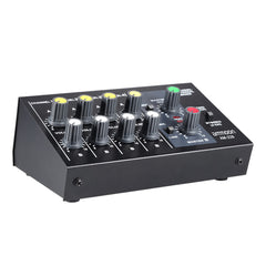 Ultra-compact Low Noise 8 Channels Metal Mono Stereo Audio Sound Mixer with Power Adapter Cable