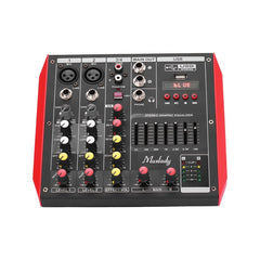 Portable 4-Channel Mixing Console Mixer