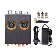 Mini Hi-Fi Digital Audio Power Amplifier Stereo Amp with Dual 6J2 Vacuum Tubes 100W(50W*2)