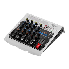 6-Channel Audio Mixer Mixing Console