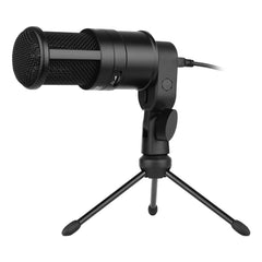 Condenser Desktop Microphone USB Powered Cardioid PC Mic Plug and Play