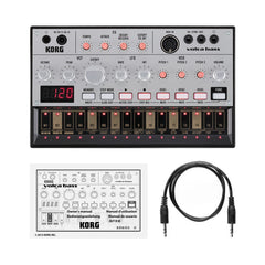 Analog Bass Machine 16 Keys Step Sequencer Touch Slide Active Self-tuning with MIDI In Sync Jack