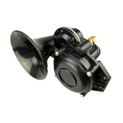 12V/24V 120DB Loud Single Trumpet Snail Air Horn Siren Waterproof Speaker Universal