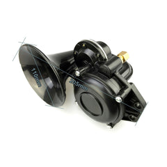 12V/24V 120DB Loud Single Trumpet Snail Air Horn Siren Waterproof Speaker Universal