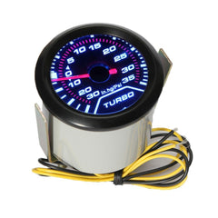 Universal 52mm Car Gauge Pressure Digital LED Turbo Boost Gauges Meter Dial Face