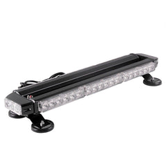 30W LED Amber Double Side Traffic Advisor Strobe Flashing Light Emergency Lights