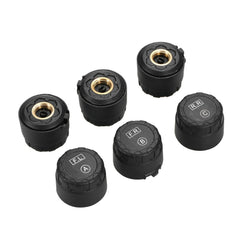 Wireless Solar Power TPMS Tire Pressure Monitoring System RV Truck with 6 External Sensors