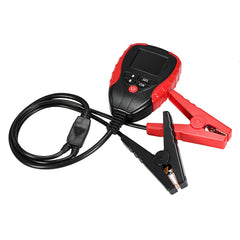 Digital 12V Car Battery Tester with AH/CCA Mode Automotive Load and Analyzer of Life Percentage,Voltage, Resistance CCA Value