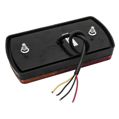 2Pcs 12/24V 12 Led Car Tail Lights Stop Brake Lamp Rear Side Light Indicator for Submersible Boat Truck Trailer