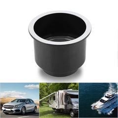 LED Plastic Cup Holder, Light Drink Holder with 14LEDs, for Marine Boat Car Truck RV Yacht,Purple