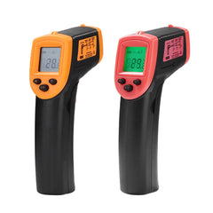 Handheld Non-Contact Infrared Thermometer LCD Display Temperature Meter, Digital IR Industrial Laser Pyrometer