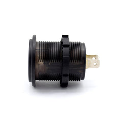 DC 12V-24V Waterproof QC3.0 USB Charger Socket with Type C Port for Car, Van, Boat, Marine, ATV, RV etc. Compatible all USB-powered devices
