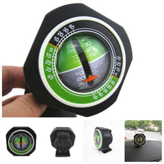Car Truck Angle Tilt Indicator Balancer Backlight Slope Meter Gauge