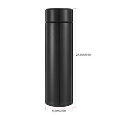 Car Cup with LED Temperature Display Stainless Steel Insulated Water Bottle Travel Modern Mug