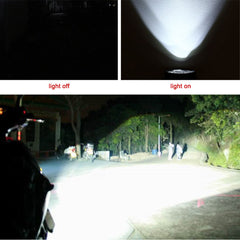 12V-80V 20W Black LED Headlight Lamp Universal for Motorcycle E-bike