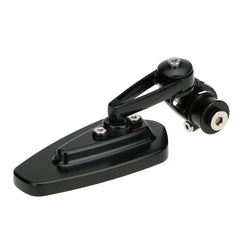 Pair of Motorcycle Universal 7/8" Handle Bar End Rearview Mirror CNC Aluminum 360° Rotation