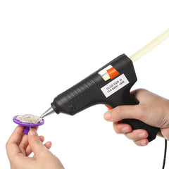 Hot Melt Glue Gun Paintless Dent Repair Tool +10pcs Sticks 40W